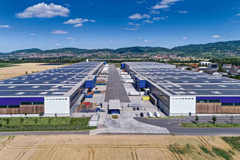 Prologis, logistics property, logistics space, warehouse, hall, property portfolio, Heddesheim